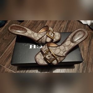 Coach Margot Kitten Heels